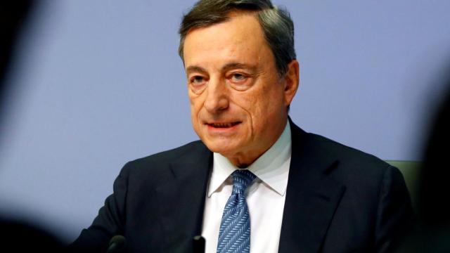 El presidente del BCE, Mario Draghi.
