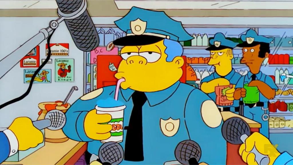 El jefe Wiggum.