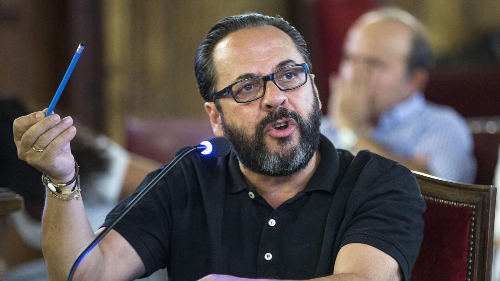 Álvaro Pérez Alonso en la Audiencia Nacional.