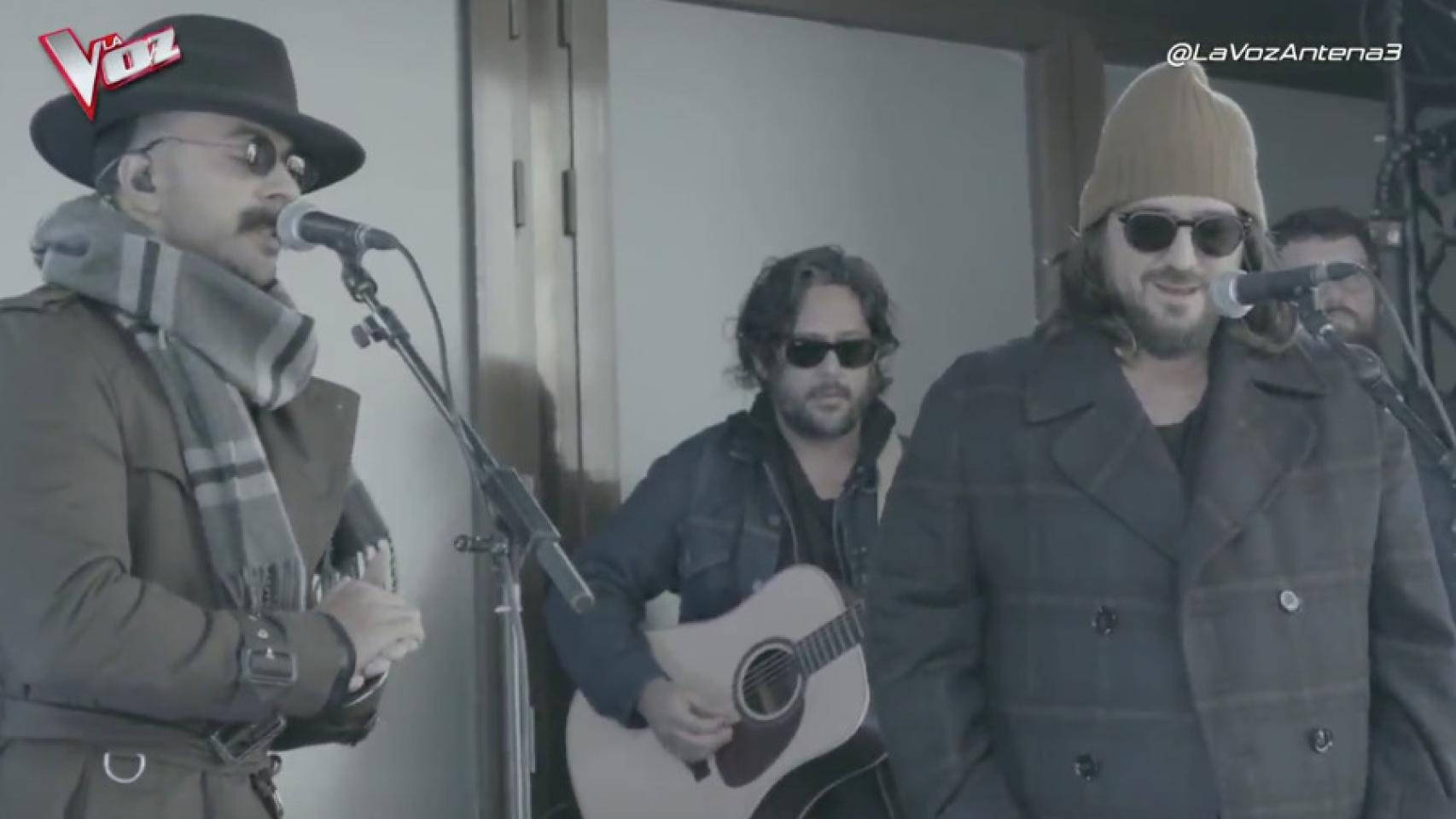 Luis Fonsi y Antonio Orozco.