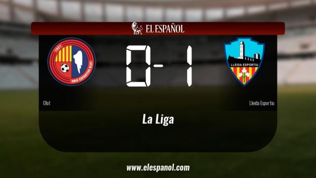 El Lleida Esportiu vence y se lleva los tres puntos