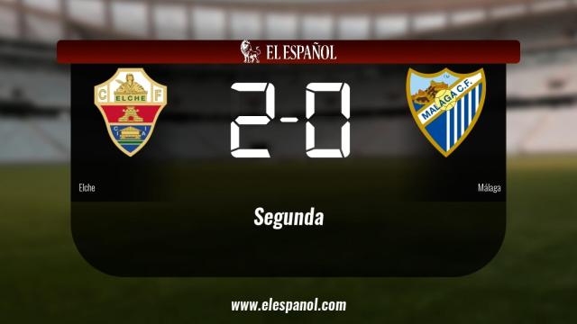 El Elche se queda los tres puntos