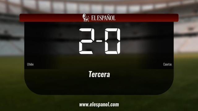 Victoria 2-0 del Utebo frente al Casetas