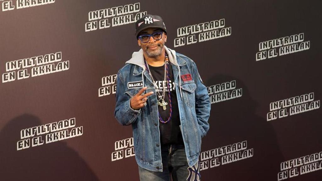 Spike Lee en Madrid.