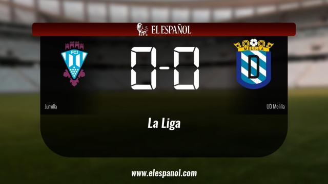 El Jumilla y el Melilla empataron a cero