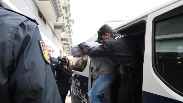 Los detenidos por su implicación en la muerte del agente de la Guardia Civil en Don Benito