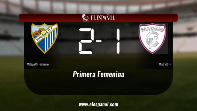 Los tres puntos se quedaron en casa: Málaga 2-1 Madrid CFF