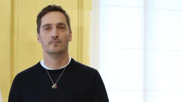 Serge Ruffieux en un desfile.