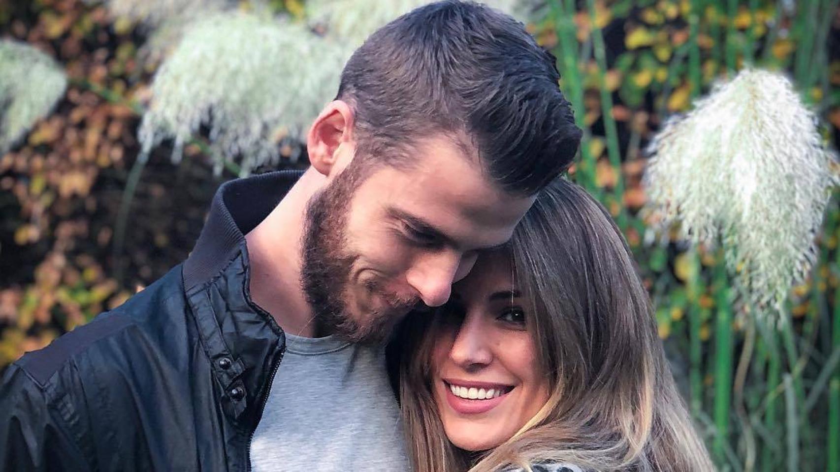 El futbolista David de Gea y la cantante Edurne.