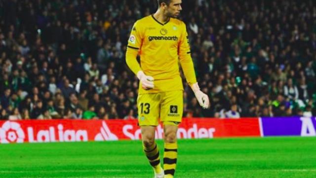 Pau López, con el Betis