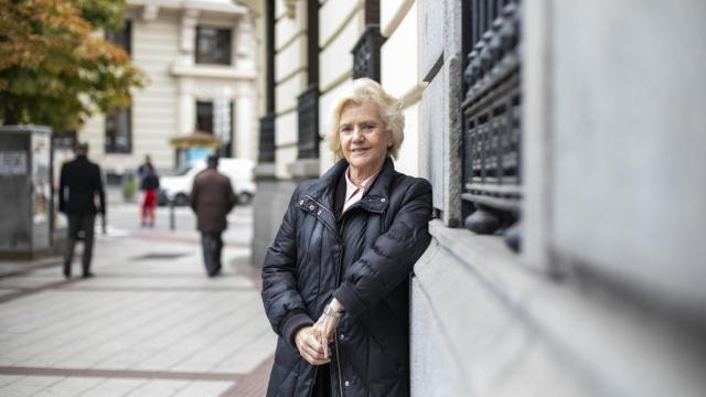 Soledad Becerril, fotografiada en el centro de Madrid.