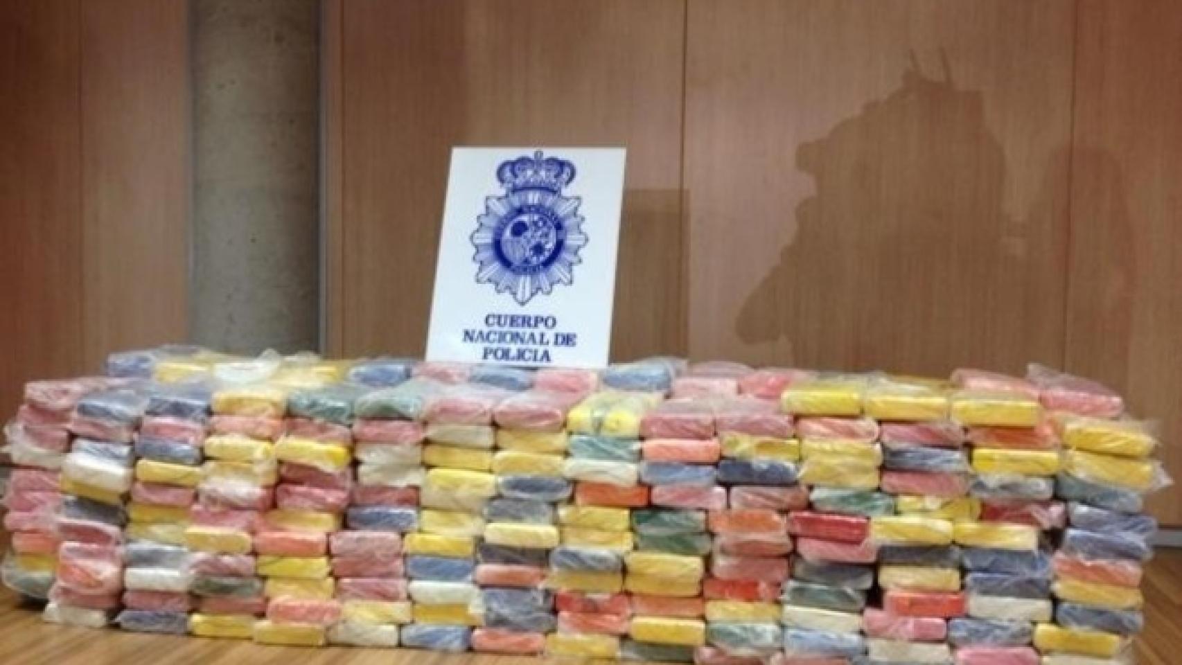 Cocaína decomisada al cártel de Sinaloa en el puerto de Algeciras (Cádiz).