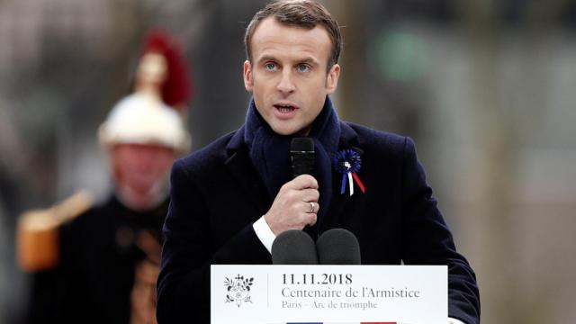 El presidente de Francia, Emmanuel Macron