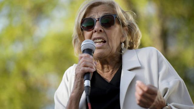 La alcaldesa de Madrid, Manuela Carmena, en una imagen de archivo.