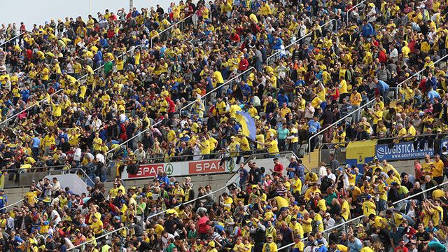 Aficionados de Las Palmas. Foto: udlaspalmas.net