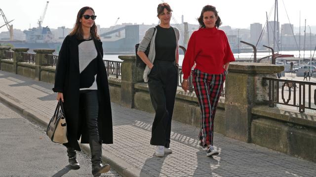 Eugenia Silva, María Fitz-James y Samantha Vallejo-Nágera.