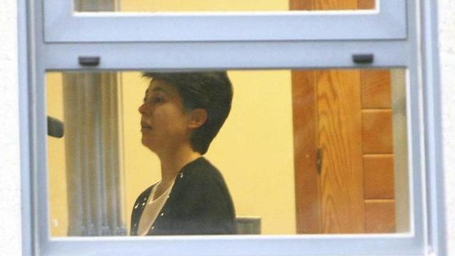 Rosario Porto, madre de Asunta Basterra, en los juzgados.