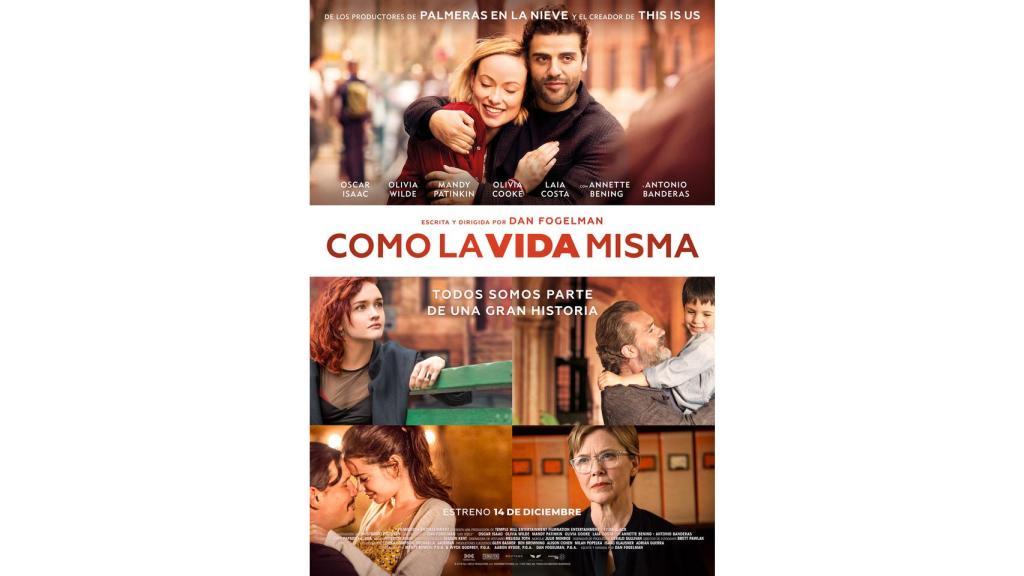 Poster en exclusiva de Como la vida misma.