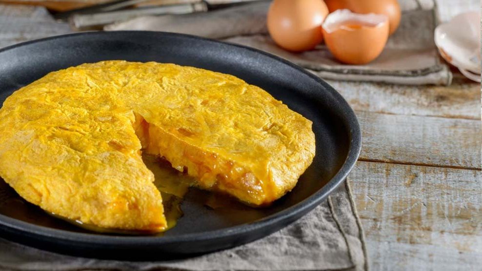 La tortilla de patatas estilo Betanzos de La Penela