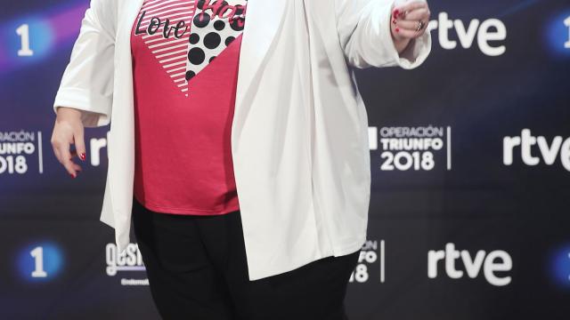 Itziar Castro en la presentación de 'OT 2018'.