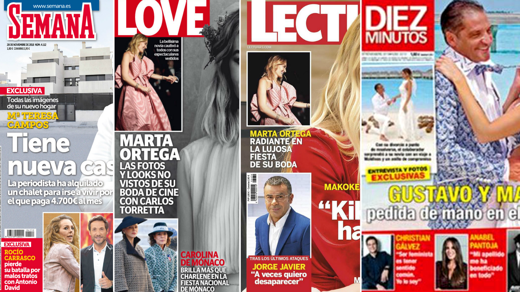 Estas son las revistas de este miércoles.