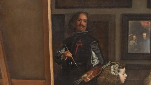 Detalle de 'Las meninas' de Velázquez.