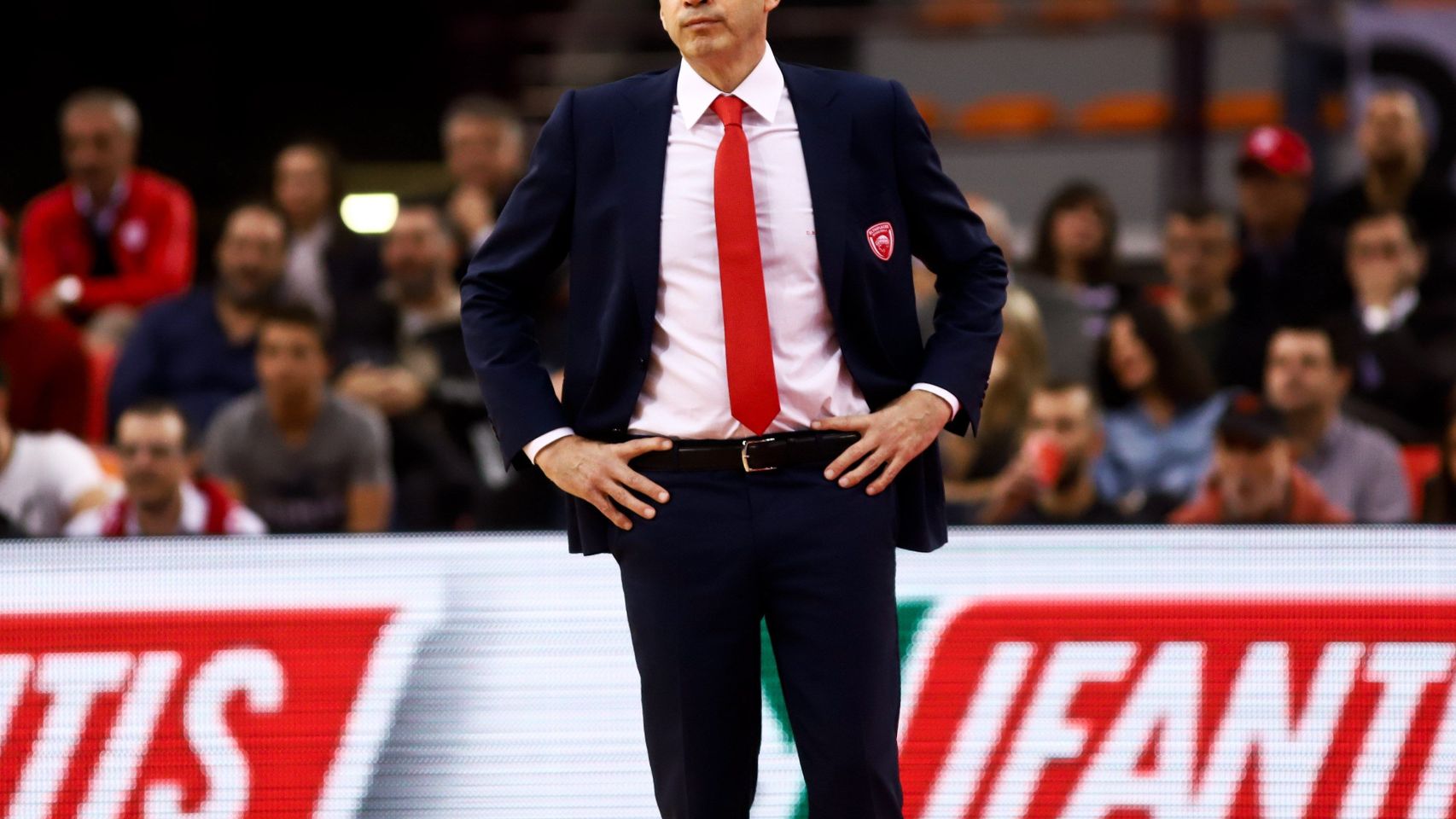 David Blatt, durante un partido