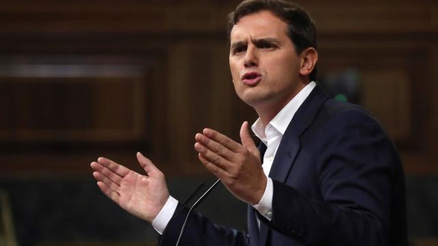 Albert Rivera en el Congreso.