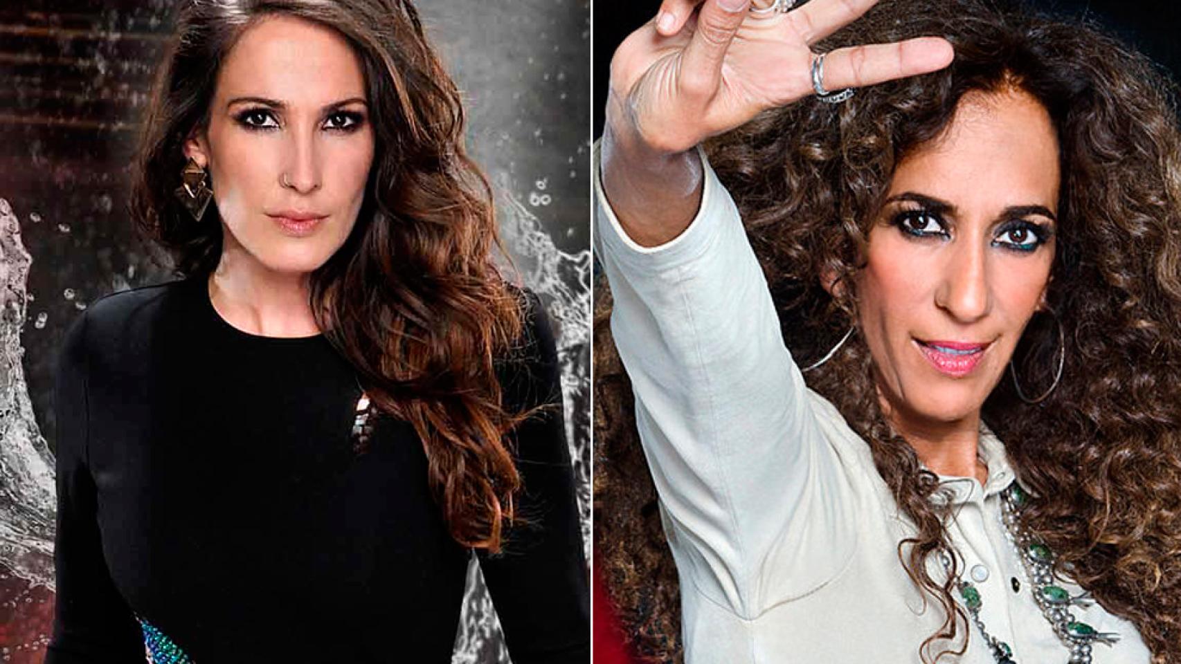 Malú y Rosario Flores.