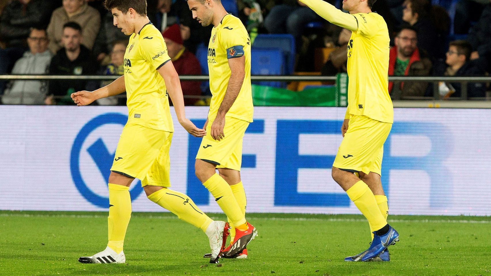 Gerard Moreno, en un partido del Villarreal