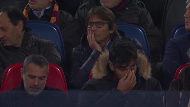 Antonio Conte, en el Olímpico de Roma