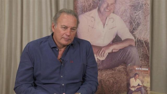 Bertín Osborne, durante una entrevista.