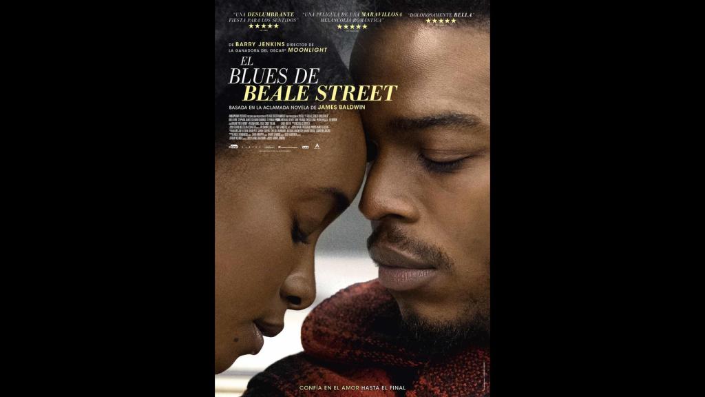 Cartel de El blues de Beale Street.