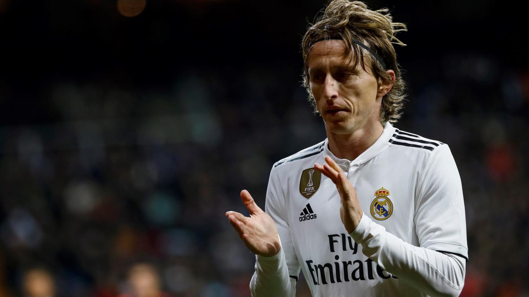 Modric agradece a la afición su apoyo.
