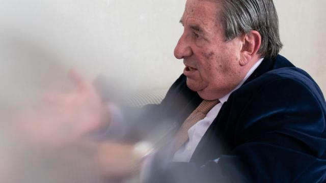 Paco Vázquez, durante una entrevista con El Español.