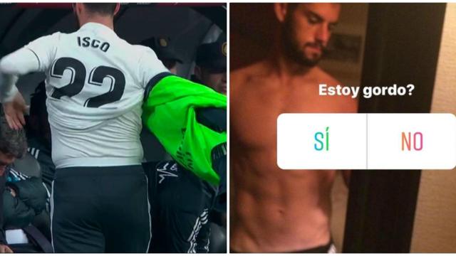 Isco en el encuentro frente al Valencia y su encuesta de ayer