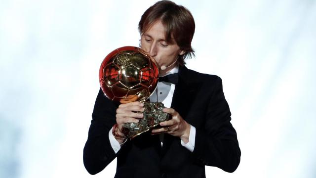 Modric, ganador del Balón de Oro 2018