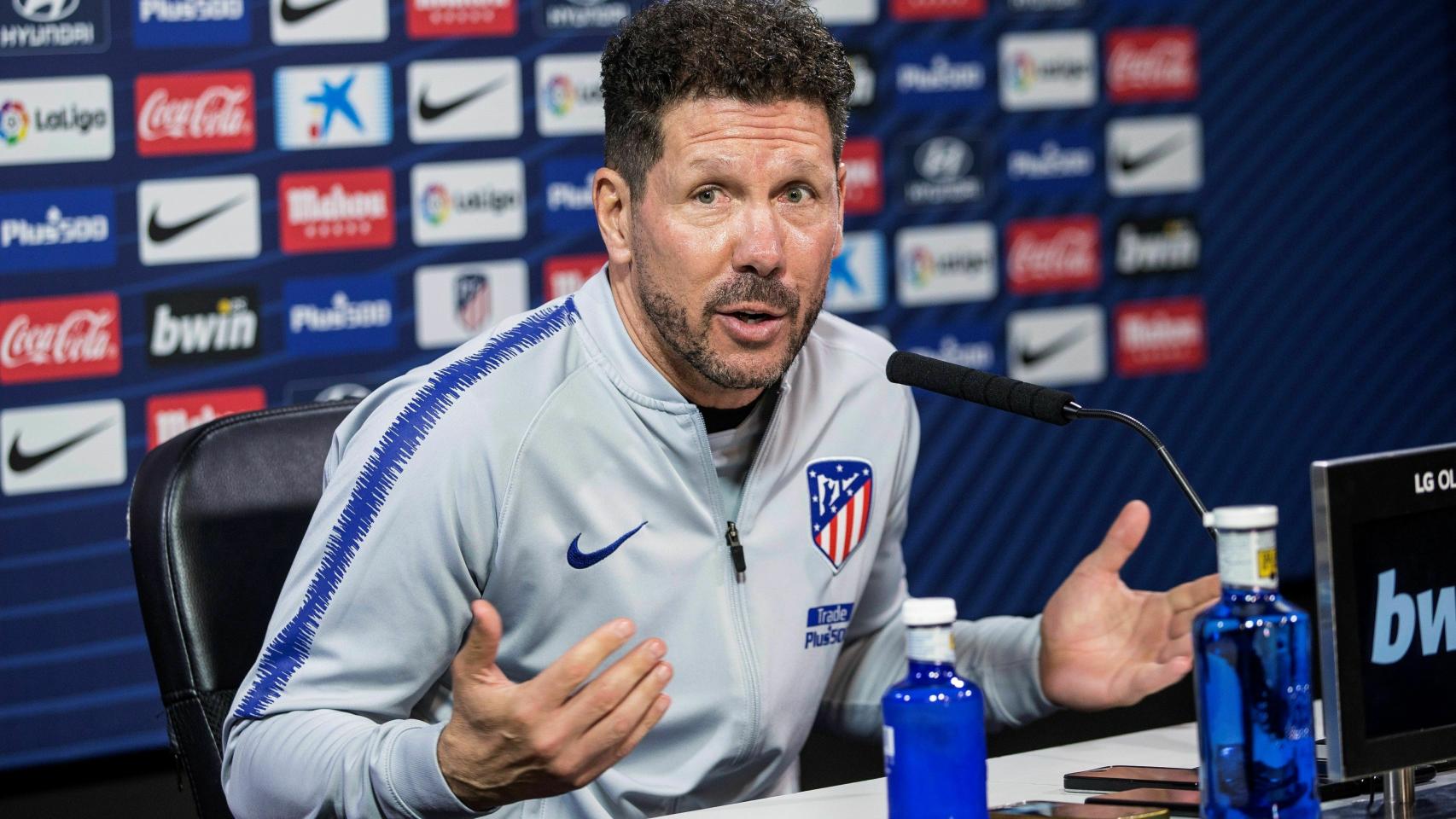 'Cholo' Simeone en rueda de prensa