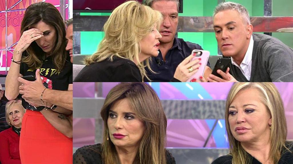 Paz Padilla desvela por error el número y el mail de Kiko Hernández