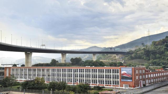 La planta de vizcaína de Bombardier situada en Trápaga.