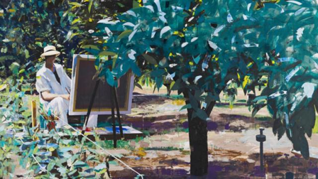 Image: Albacete, pintura sobre pintura