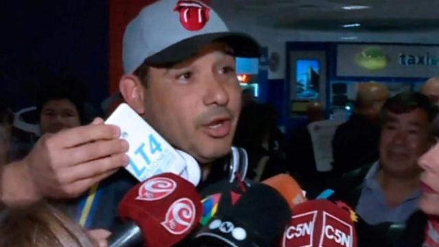 Maximiliano Mazzaro, barra de Boca.