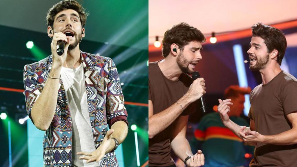 Álvaro Soler en 'OT 2018' y 'Tu cara me suena'.