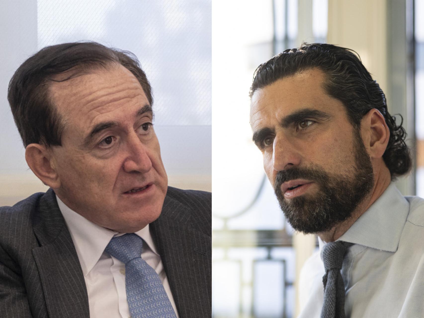 Antonio Huertas, presidente de Mapfre e Iñaki Ortega, director de la Deusto Business School.