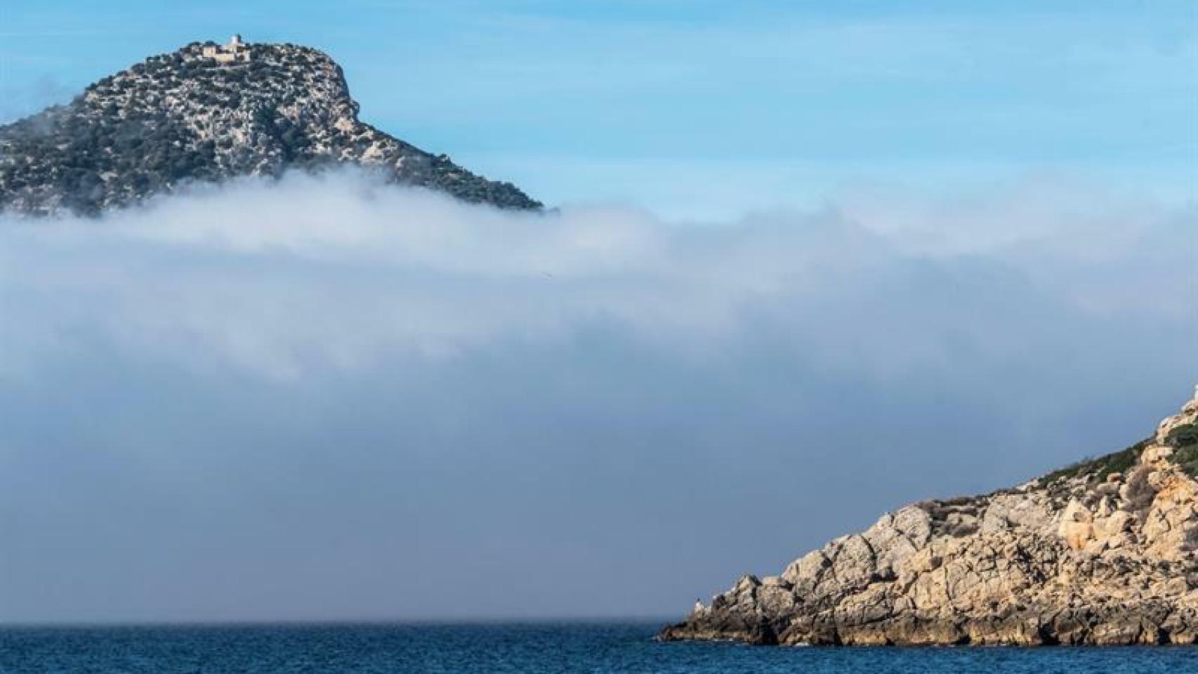 Nieblas en Andratx, Mallorca.