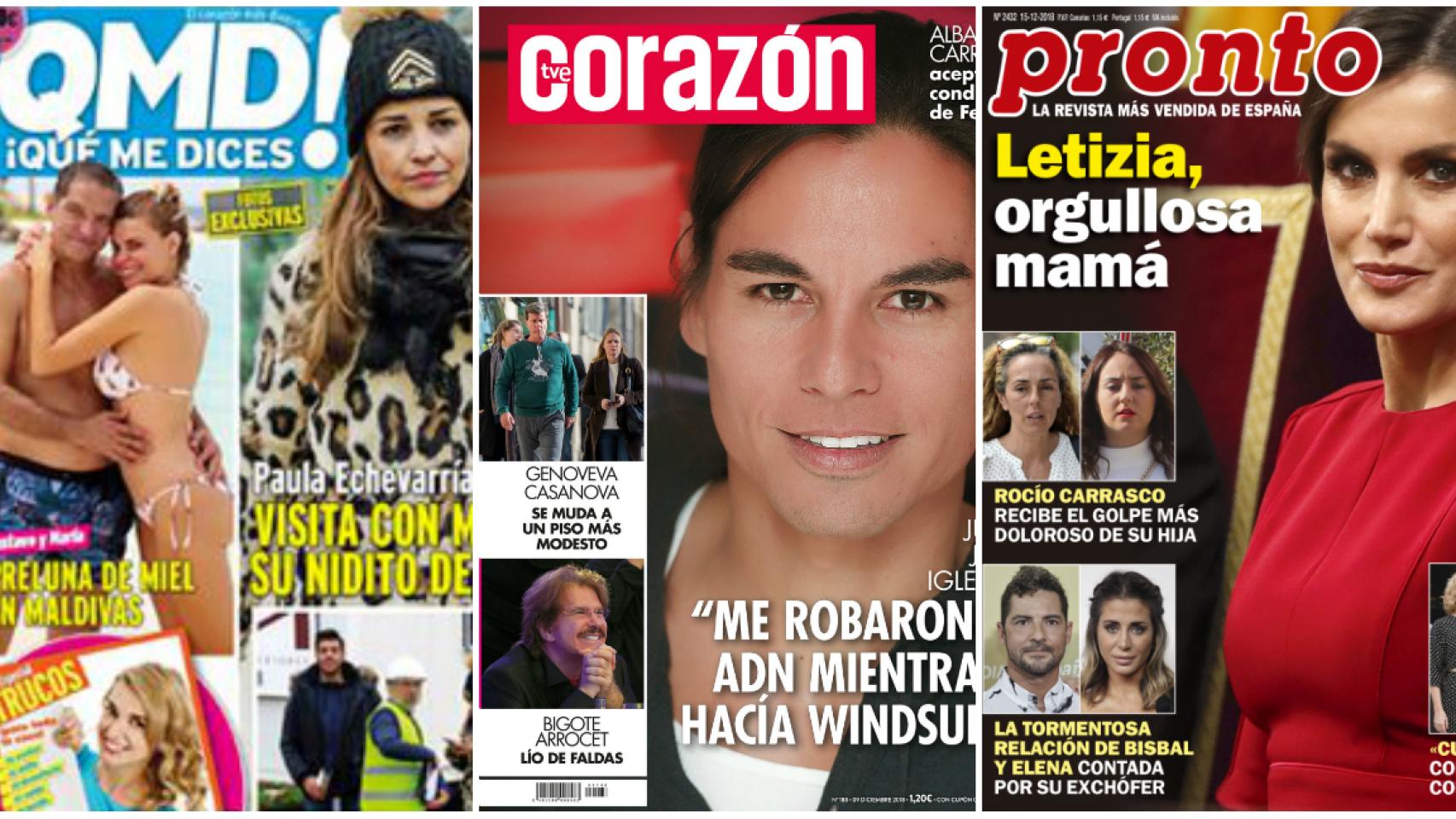 Las revistas de este lunes.