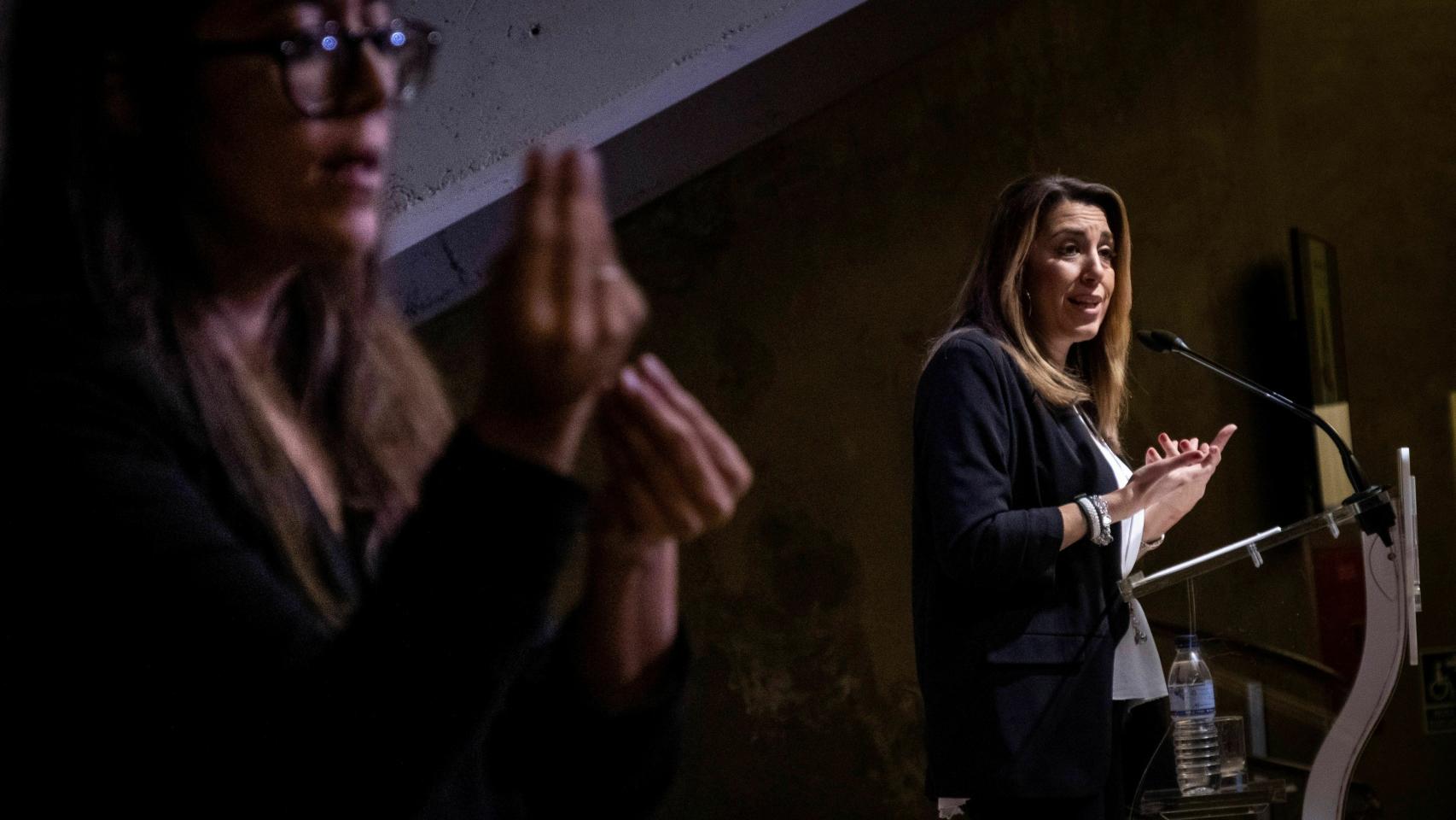 Susana Díaz, presidenta en funciones de Andalucía, en una imagen de archivo.