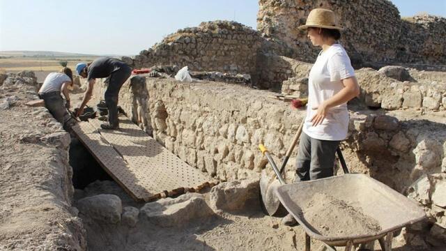 Excavaciones en Calatrava la Vieja