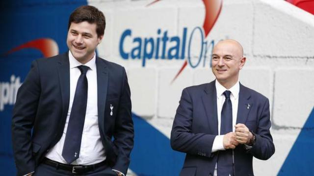Pochettino y Levy juntos