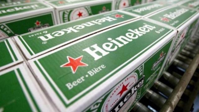 Cervezas Heineken.